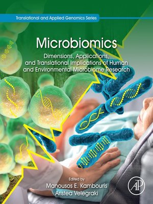 cover image of Microbiomics
